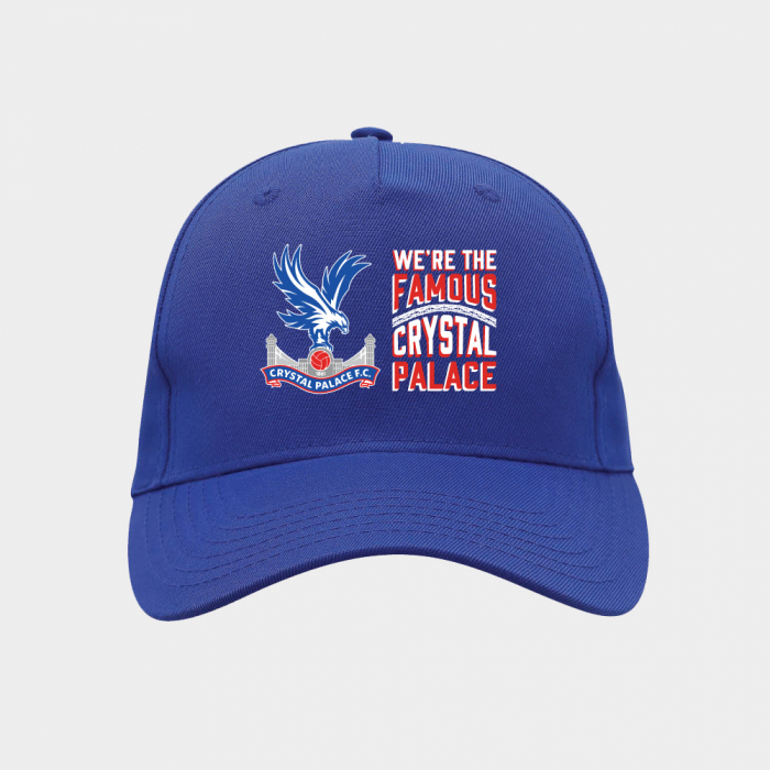 We're The Famous Crystal Palace Cap Blue