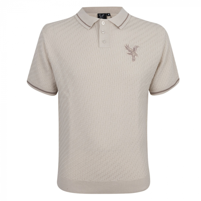 Eagle Knitted Polo Shirt