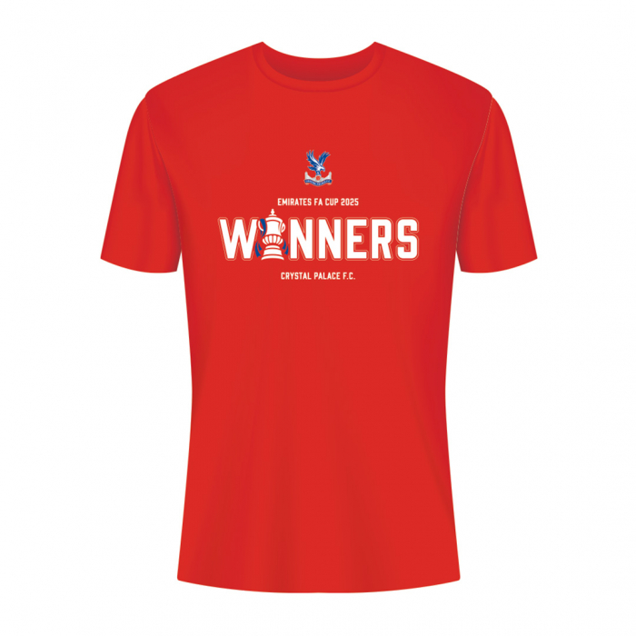 FA Cup Winners Tee Red