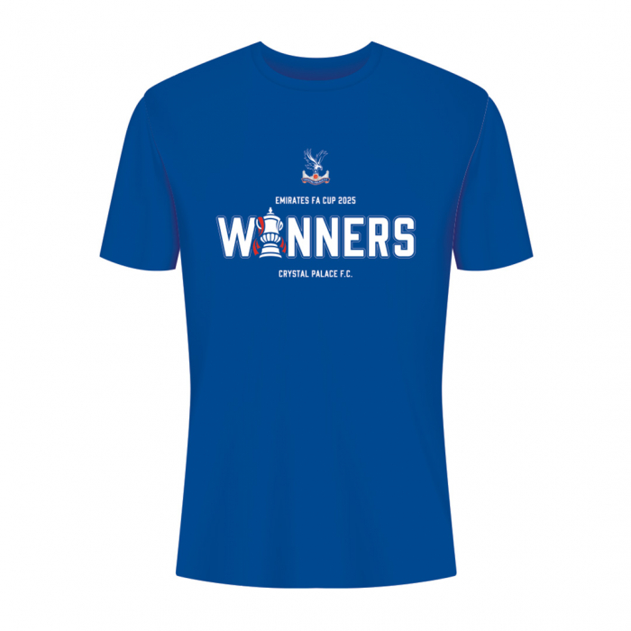 FA Cup Winners Tee Blue