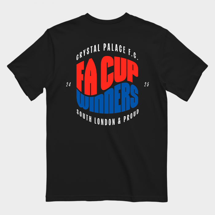 FA Cup Winners Oversized Tee Black
