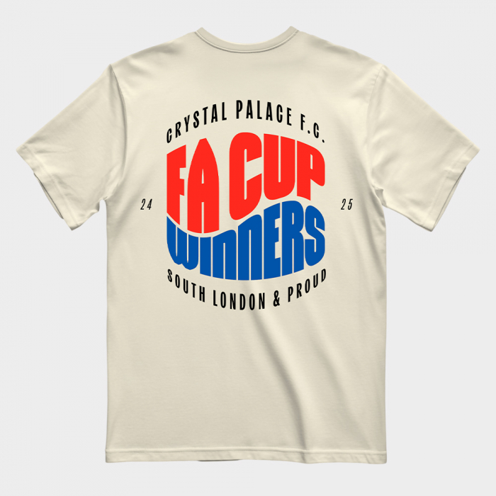 FA Cup Winners Oversized Tee Stone