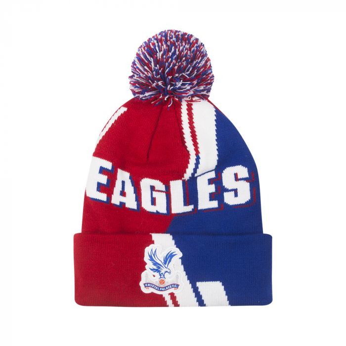 Eagles Text Jacquard Bobble Hat