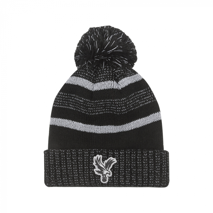 Eagle Reflective Mix Bobble Hat Grey