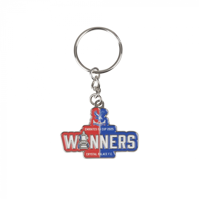 FA Cup Winners Keyring Red Blue