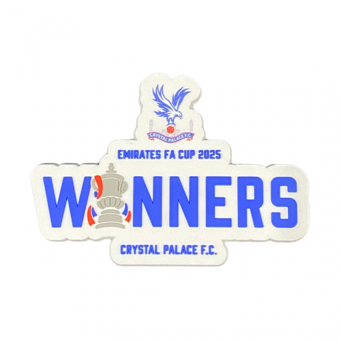 FA Cup Winners Magnet White