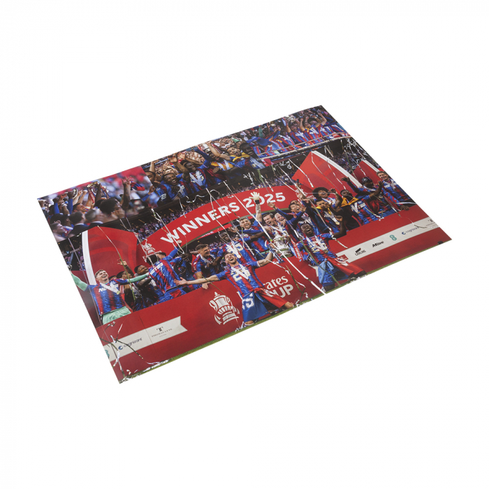 2025 FA Cup Winners Poster 