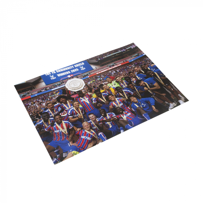 2025 Community Shield Winners Poster 