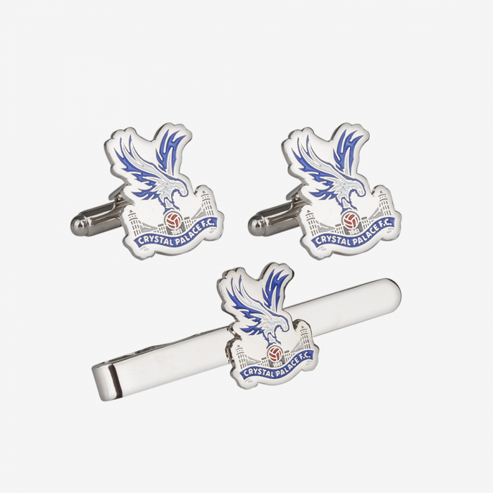 Logo Cufflinks and Tie Pin Set